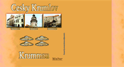 Desktop Screenshot of krummau.de